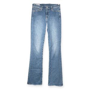 GAP Baby Boot Jeans Women’s 30 10T Blue Mid Rise Bootcut Tall Inseam Y2K Casual